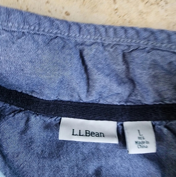 L.L BEAN RUGBY SWEATSHIRT - Picture 3 of 3